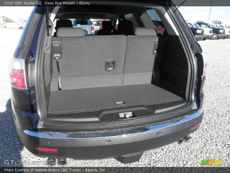 Deep Blue Metallic / Ebony 2012 GMC Acadia SLE