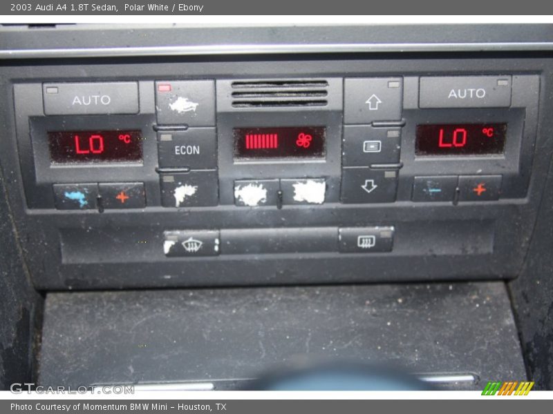Polar White / Ebony 2003 Audi A4 1.8T Sedan