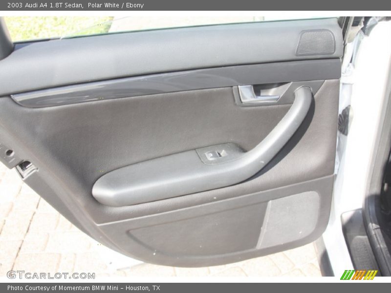 Polar White / Ebony 2003 Audi A4 1.8T Sedan