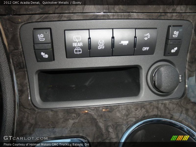 Quicksilver Metallic / Ebony 2012 GMC Acadia Denali