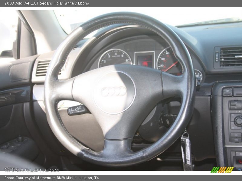 Polar White / Ebony 2003 Audi A4 1.8T Sedan