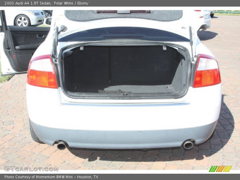 Polar White / Ebony 2003 Audi A4 1.8T Sedan