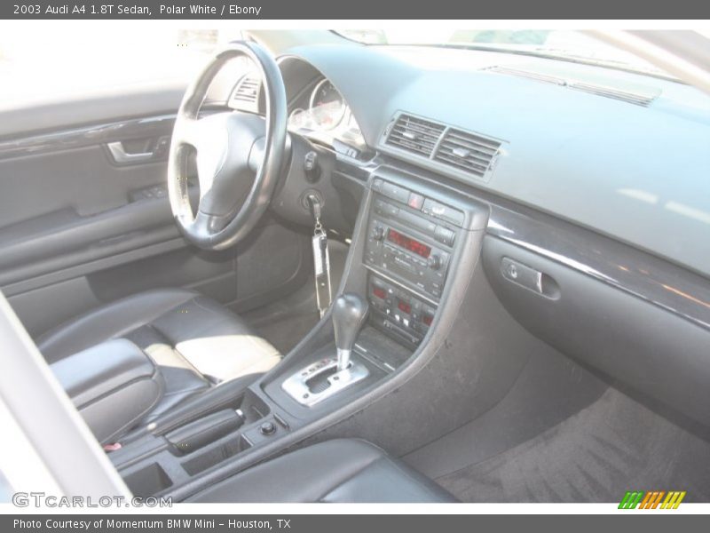 Polar White / Ebony 2003 Audi A4 1.8T Sedan