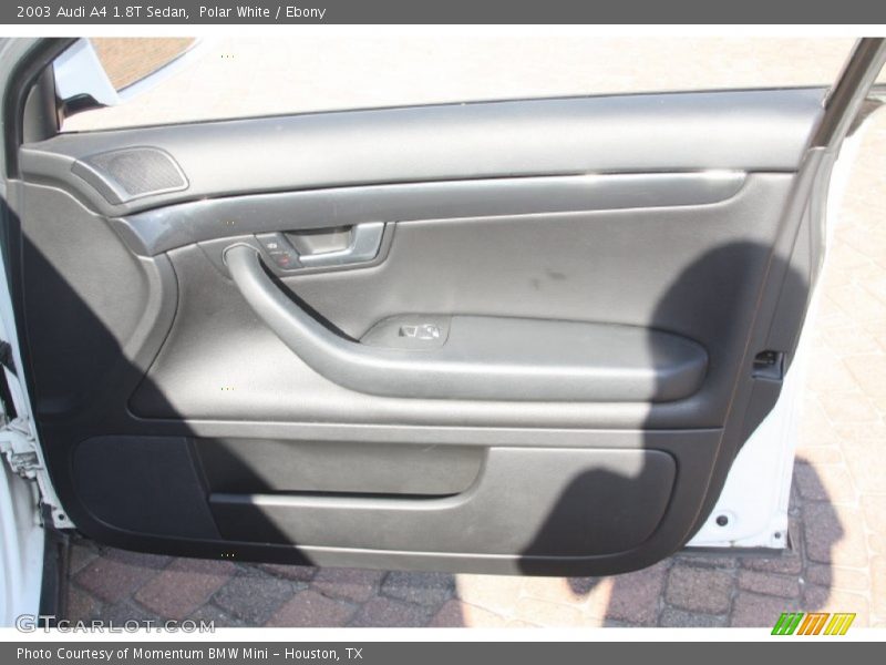 Polar White / Ebony 2003 Audi A4 1.8T Sedan