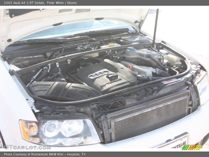 Polar White / Ebony 2003 Audi A4 1.8T Sedan