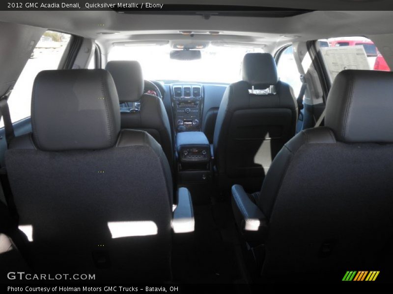 Quicksilver Metallic / Ebony 2012 GMC Acadia Denali