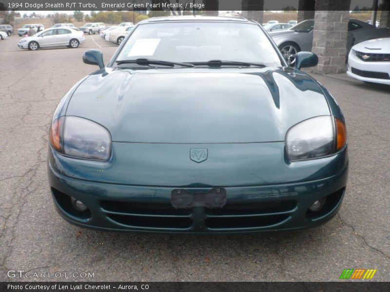 Emerald Green Pearl Metallic / Beige 1994 Dodge Stealth R/T Turbo