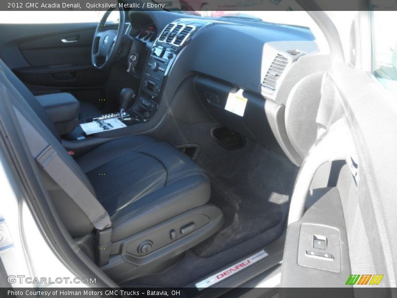 Quicksilver Metallic / Ebony 2012 GMC Acadia Denali