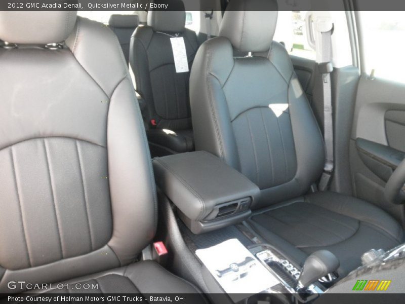 Quicksilver Metallic / Ebony 2012 GMC Acadia Denali