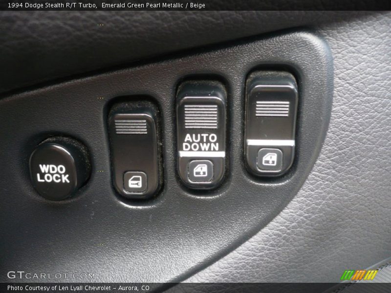 Controls of 1994 Stealth R/T Turbo