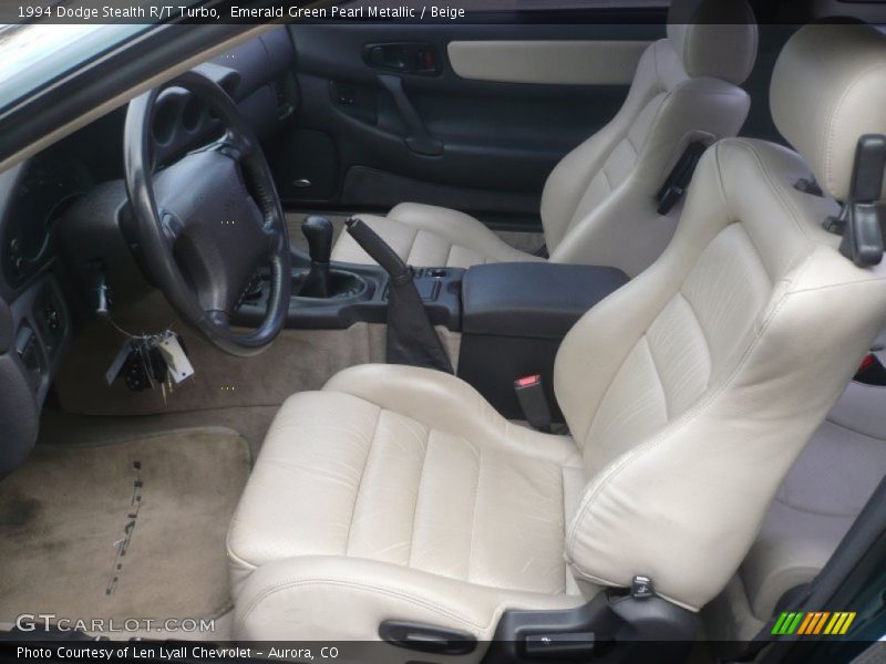  1994 Stealth R/T Turbo Beige Interior