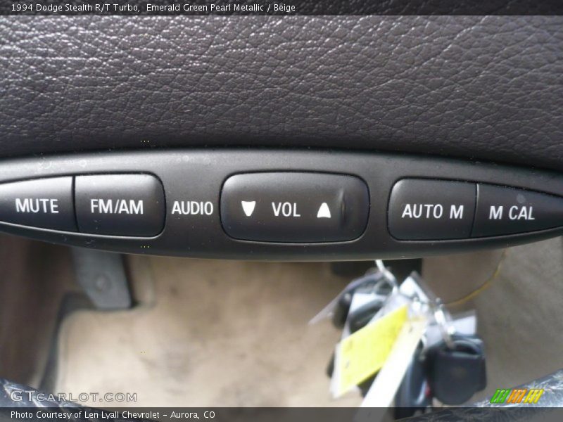 Controls of 1994 Stealth R/T Turbo