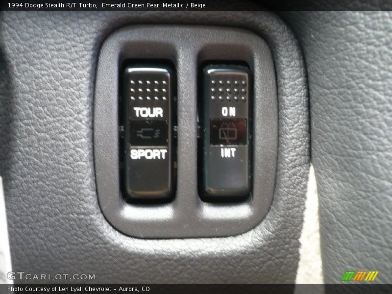 Controls of 1994 Stealth R/T Turbo