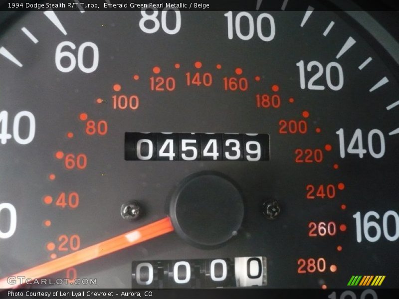 Emerald Green Pearl Metallic / Beige 1994 Dodge Stealth R/T Turbo