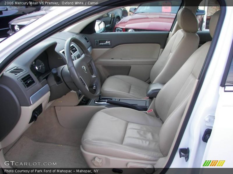 Oxford White / Camel 2006 Mercury Milan V6 Premier
