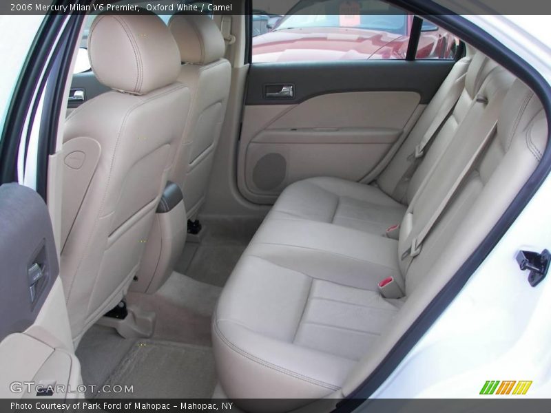 Oxford White / Camel 2006 Mercury Milan V6 Premier