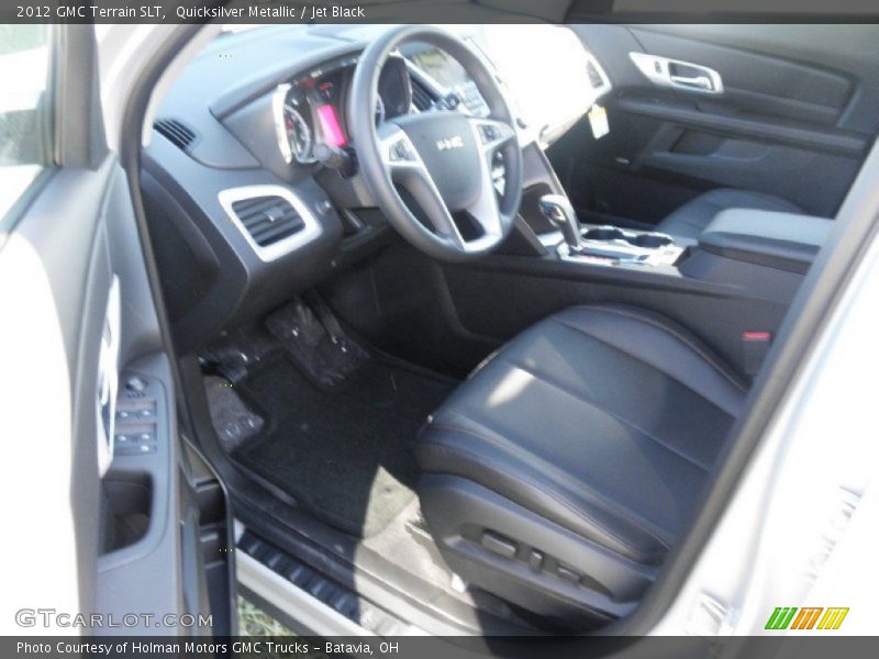 Quicksilver Metallic / Jet Black 2012 GMC Terrain SLT