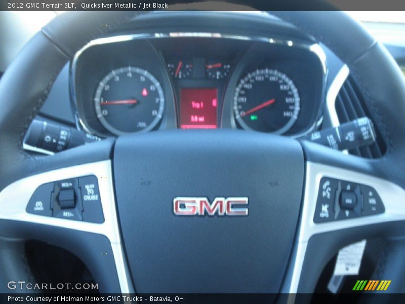 Quicksilver Metallic / Jet Black 2012 GMC Terrain SLT