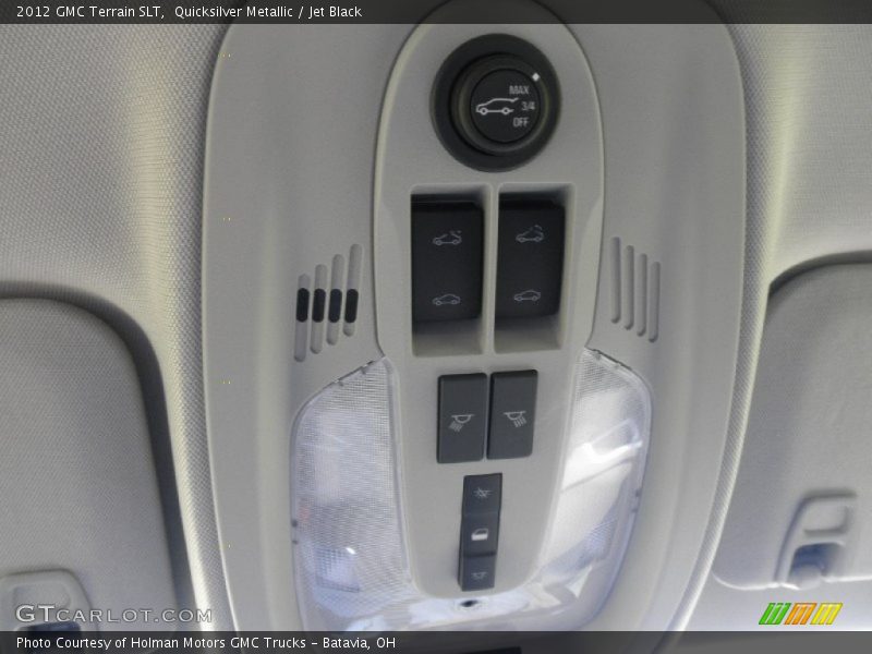Quicksilver Metallic / Jet Black 2012 GMC Terrain SLT