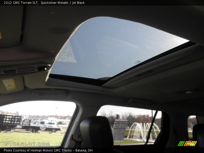 Quicksilver Metallic / Jet Black 2012 GMC Terrain SLT