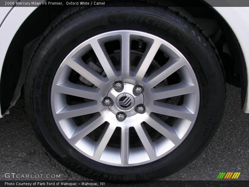 Oxford White / Camel 2006 Mercury Milan V6 Premier