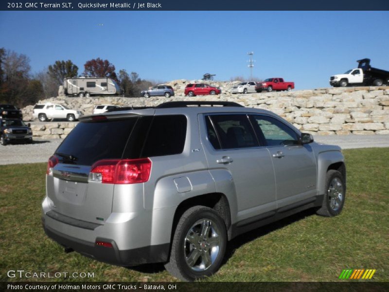 Quicksilver Metallic / Jet Black 2012 GMC Terrain SLT