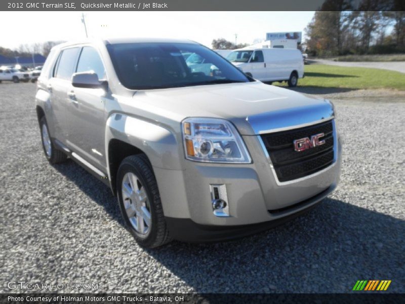 Quicksilver Metallic / Jet Black 2012 GMC Terrain SLE