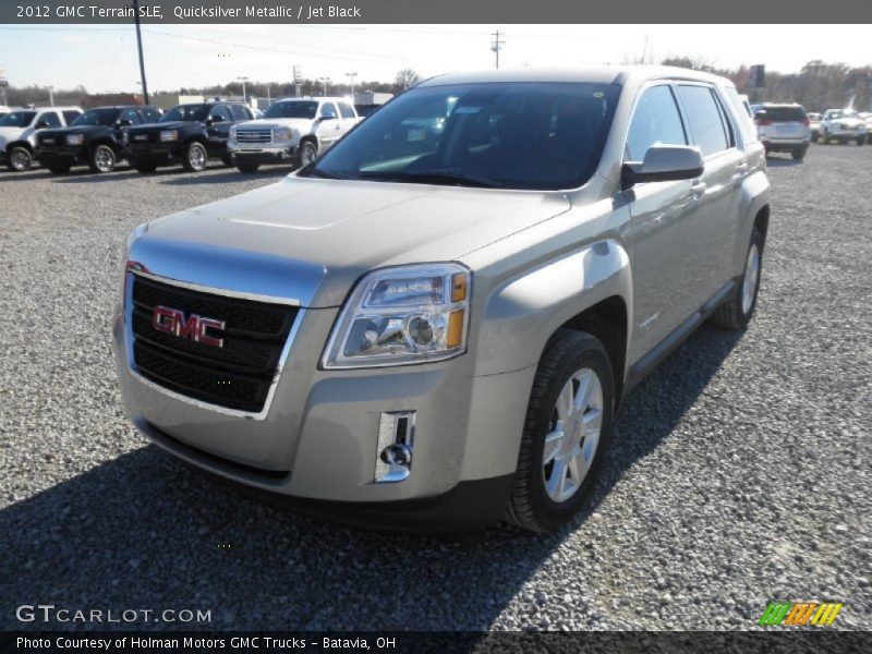 Quicksilver Metallic / Jet Black 2012 GMC Terrain SLE