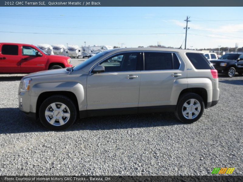 Quicksilver Metallic / Jet Black 2012 GMC Terrain SLE