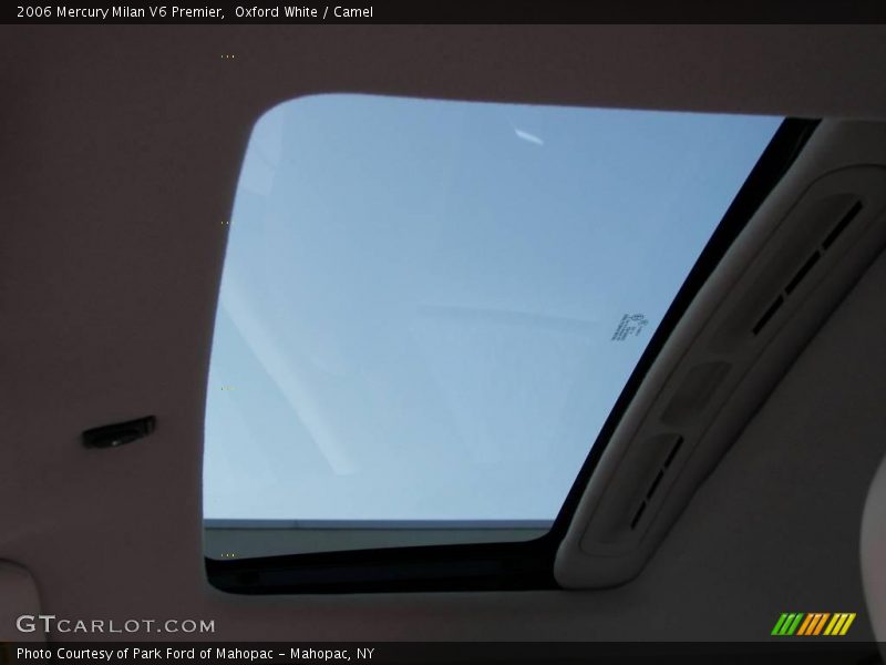 Oxford White / Camel 2006 Mercury Milan V6 Premier
