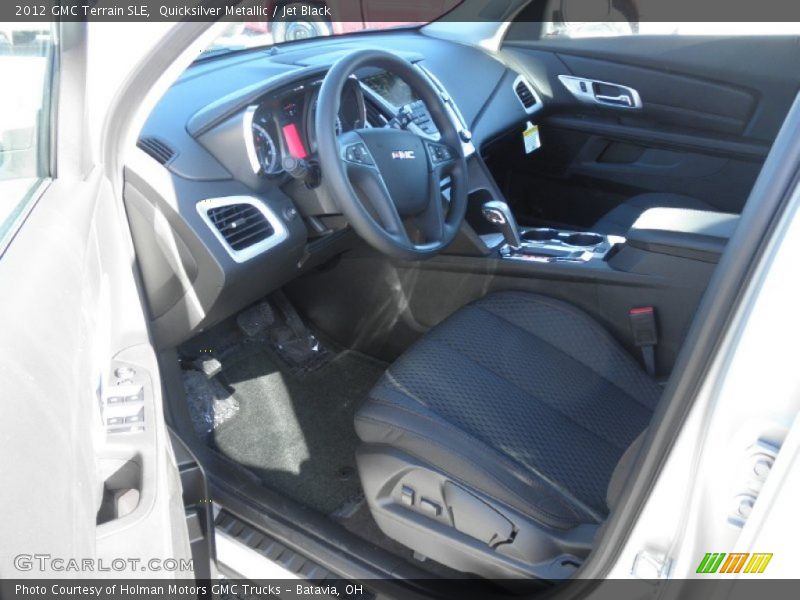 Quicksilver Metallic / Jet Black 2012 GMC Terrain SLE