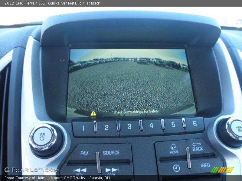 Quicksilver Metallic / Jet Black 2012 GMC Terrain SLE