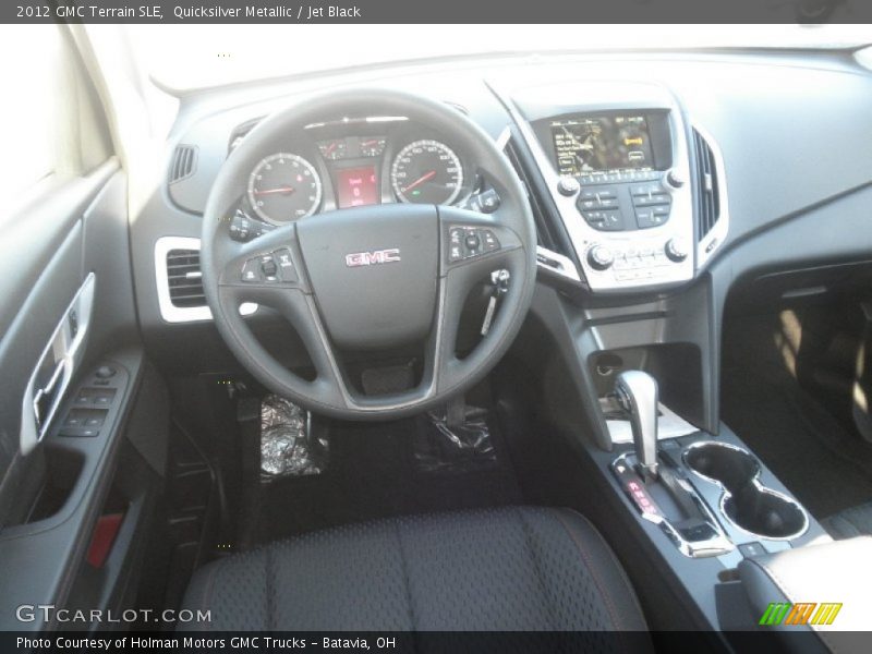 Quicksilver Metallic / Jet Black 2012 GMC Terrain SLE