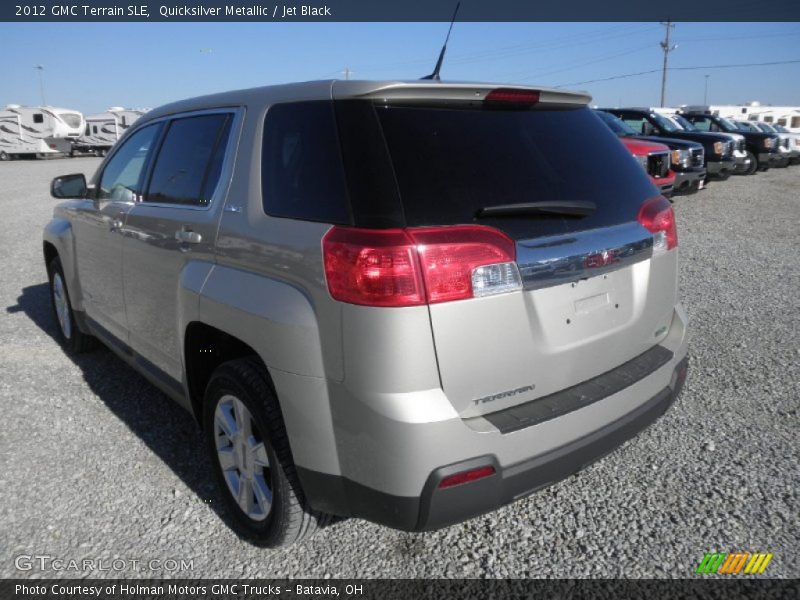 Quicksilver Metallic / Jet Black 2012 GMC Terrain SLE