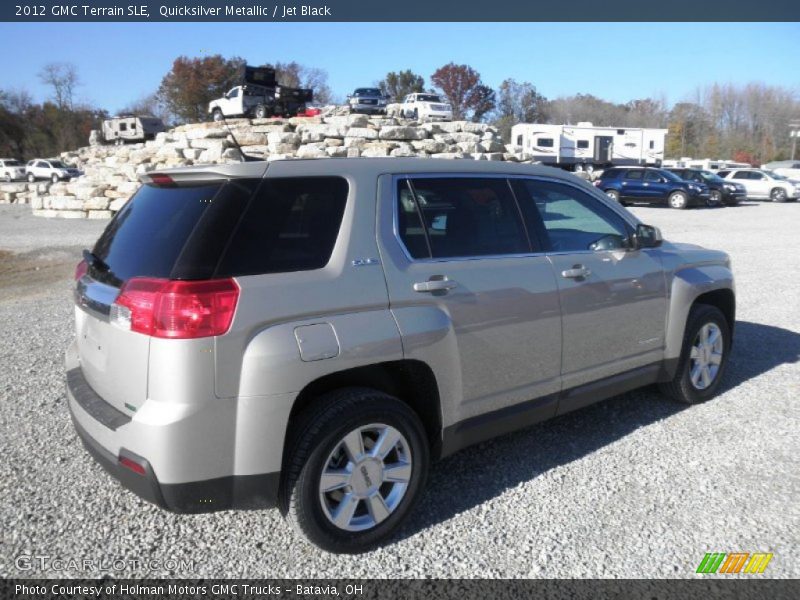 Quicksilver Metallic / Jet Black 2012 GMC Terrain SLE