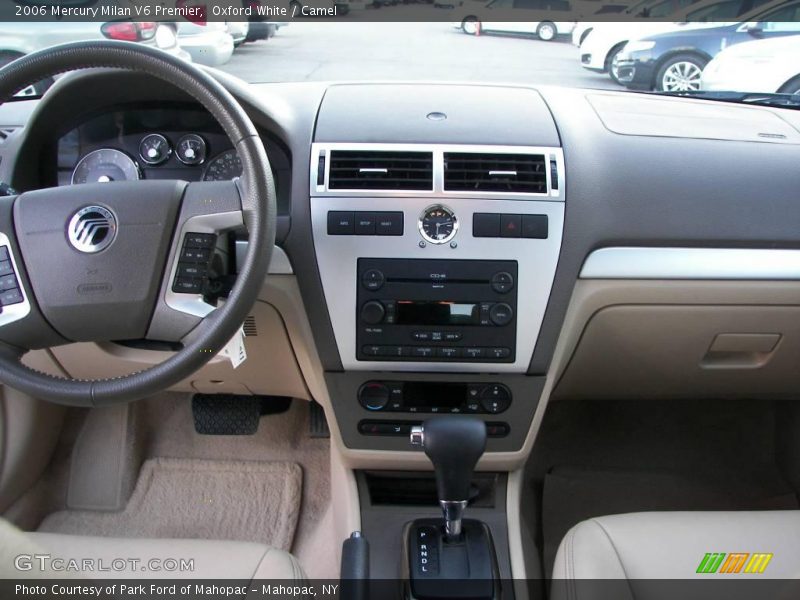 Oxford White / Camel 2006 Mercury Milan V6 Premier