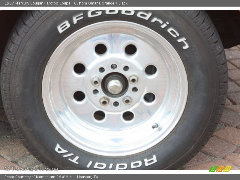 Custom Wheels of 1967 Cougar Hardtop Coupe