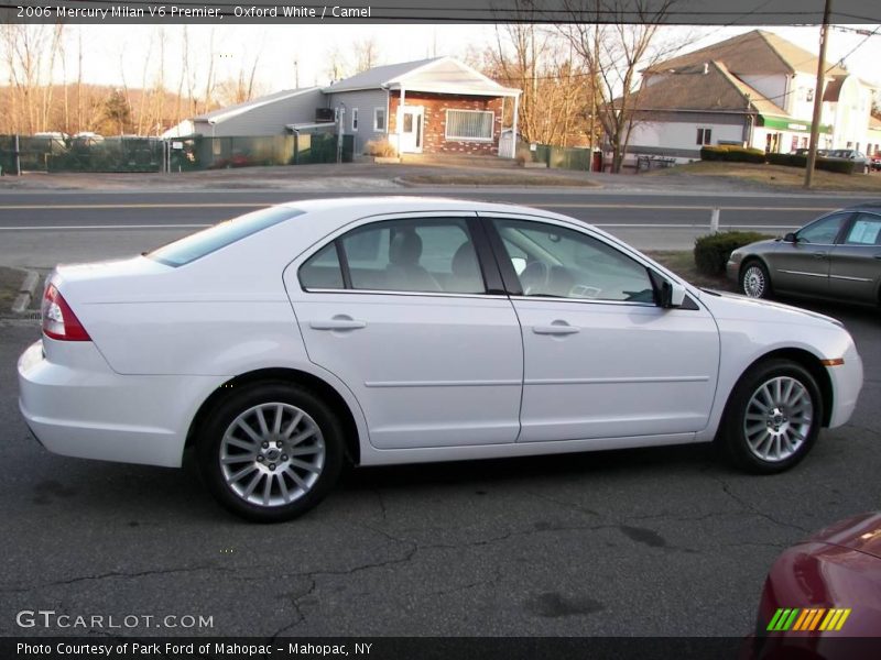 Oxford White / Camel 2006 Mercury Milan V6 Premier