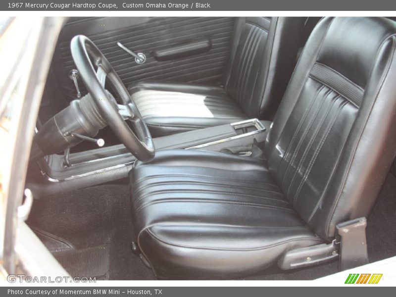  1967 Cougar Hardtop Coupe Black Interior
