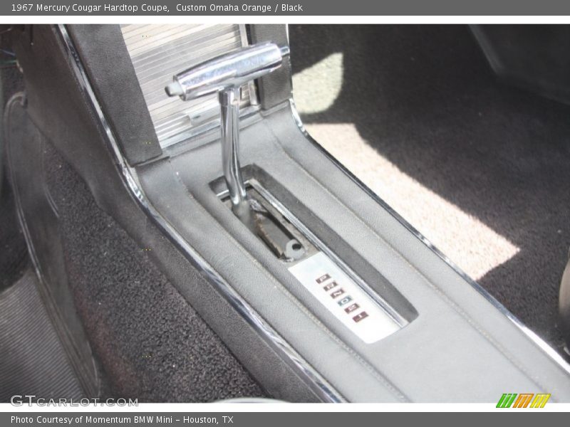  1967 Cougar Hardtop Coupe Automatic Shifter
