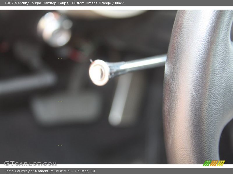 Custom Omaha Orange / Black 1967 Mercury Cougar Hardtop Coupe