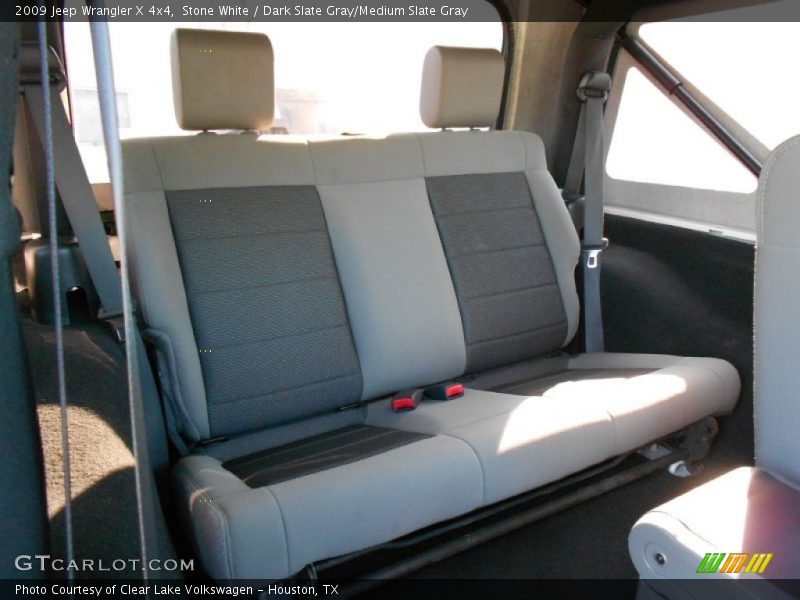 Stone White / Dark Slate Gray/Medium Slate Gray 2009 Jeep Wrangler X 4x4