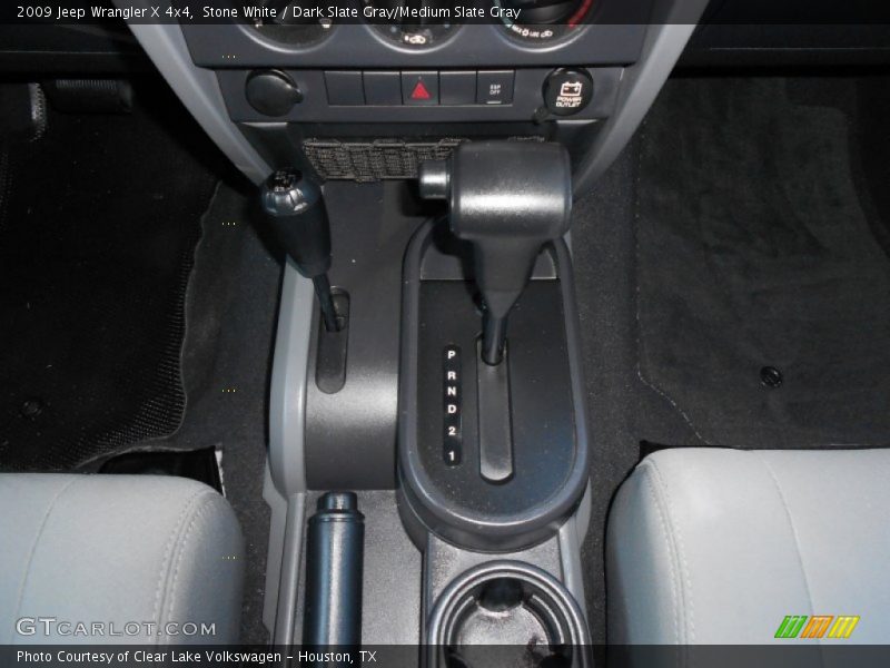 Stone White / Dark Slate Gray/Medium Slate Gray 2009 Jeep Wrangler X 4x4