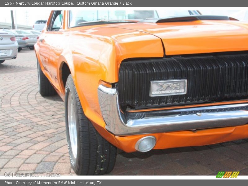 Custom Omaha Orange / Black 1967 Mercury Cougar Hardtop Coupe