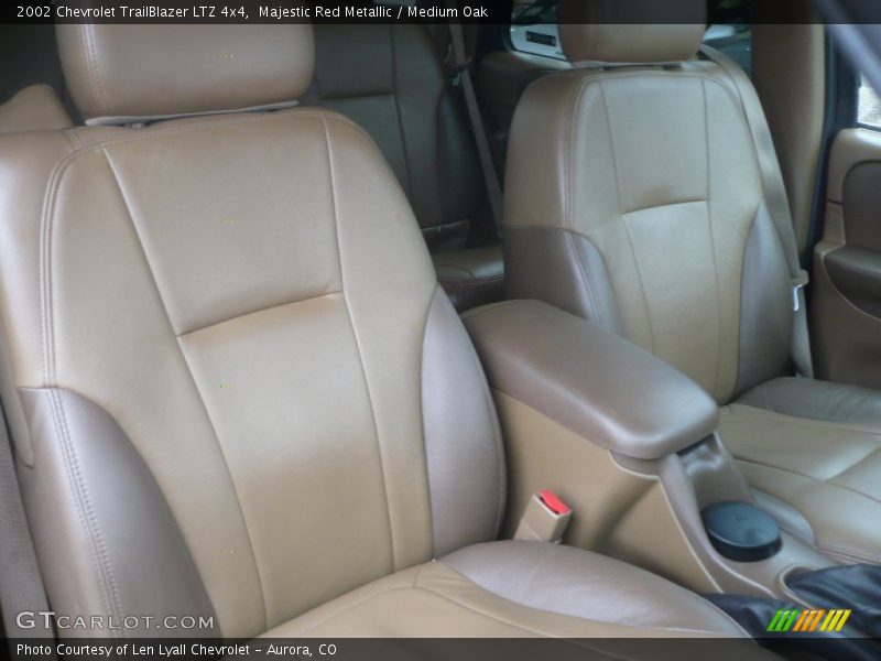 Majestic Red Metallic / Medium Oak 2002 Chevrolet TrailBlazer LTZ 4x4