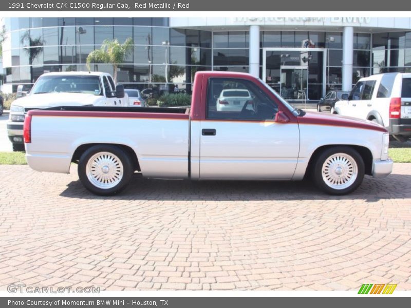 Red Metallic / Red 1991 Chevrolet C/K C1500 Regular Cab