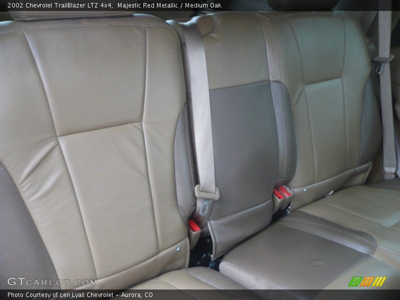 Majestic Red Metallic / Medium Oak 2002 Chevrolet TrailBlazer LTZ 4x4