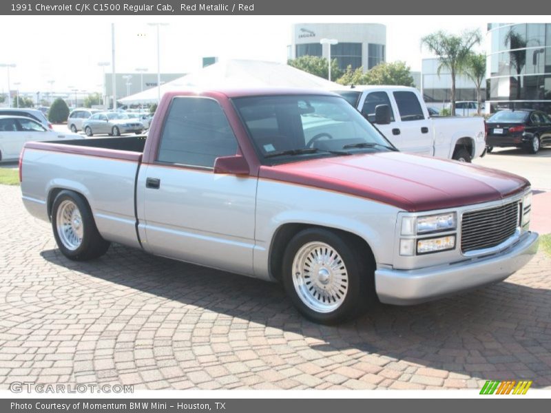 Red Metallic / Red 1991 Chevrolet C/K C1500 Regular Cab