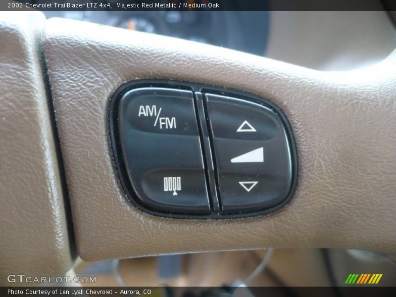 Majestic Red Metallic / Medium Oak 2002 Chevrolet TrailBlazer LTZ 4x4