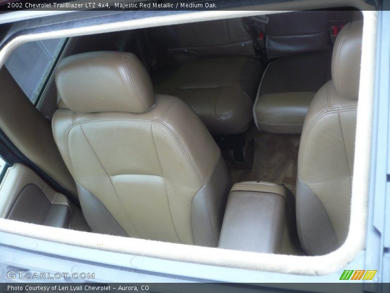 Majestic Red Metallic / Medium Oak 2002 Chevrolet TrailBlazer LTZ 4x4